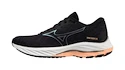 Dames hardloopschoenen Mizuno  Wave Rider 26 Odyssey Gray/Quicksilver/Salmon
