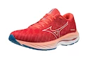Dames hardloopschoenen Mizuno Wave Rider 26 Spiced Coral/Vaporous Gray/French Blue