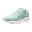 Dames hardloopschoenen Mizuno Wave Rider 27 Eggshell Blue/White/Anise Flower