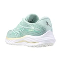 Dames hardloopschoenen Mizuno Wave Rider 27 Eggshell Blue/White/Anise Flower