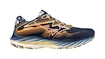 Dames hardloopschoenen Mizuno Wave Rider 27 (Roxy) Naval Academy/White/Peach fuzz