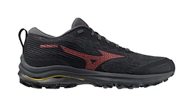 Dames hardloopschoenen Mizuno Wave Rider Gtx Ebony/Dubarry/Citrus