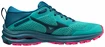 Dames hardloopschoenen Mizuno  Wave Rider TT Lagoon/Moroccan Blue