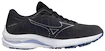 Dames hardloopschoenen Mizuno  Wave Rider Wave Rider 25 / Blackened Pearl / 10077C / Violet Glow