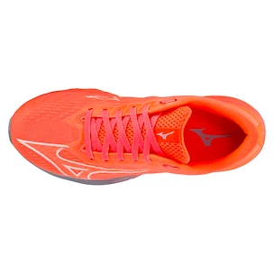 Dames hardloopschoenen Mizuno  Wave Shadow 5 Neon Flame/White