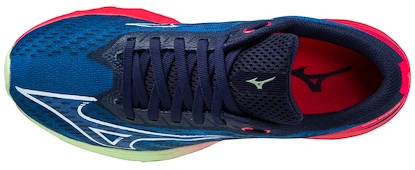 Dames hardloopschoenen Mizuno  Wave Shadow Wave Shadow 5 / Princess Blue / Indigo White / Diva Pink
