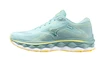 Dames hardloopschoenen Mizuno  Wave Sky 7 Eggshell Blue/White/Sunshine