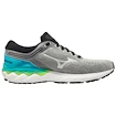 Dames hardloopschoenen Mizuno  Wave Skyrise light grey  UK 5