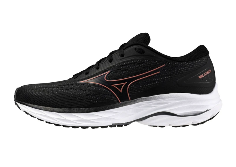 Dames hardloopschoenen Mizuno  Wave Ultima 15 Black/Dubarry/Oyster Mushroom  UK 4,5