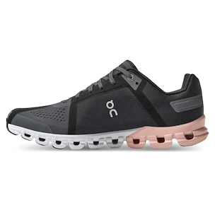 Dames hardloopschoenen On  Cloudflow Wide Rock/Rose