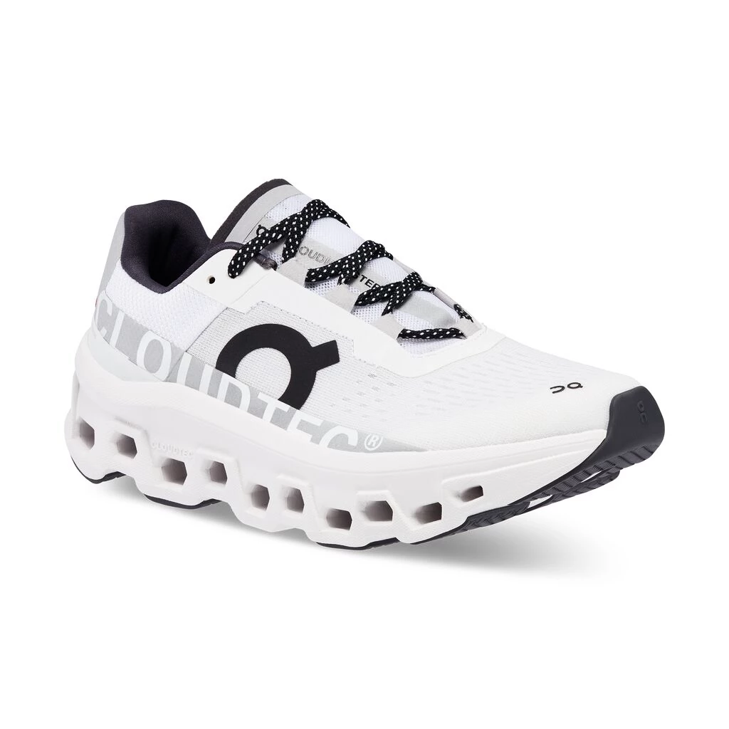 Dames hardloopschoenen On Cloudmonster All White