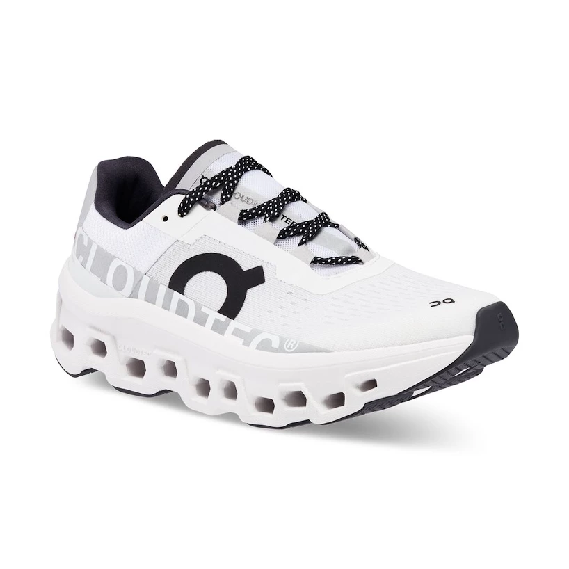 Dames hardloopschoenen On Cloudmonster All White