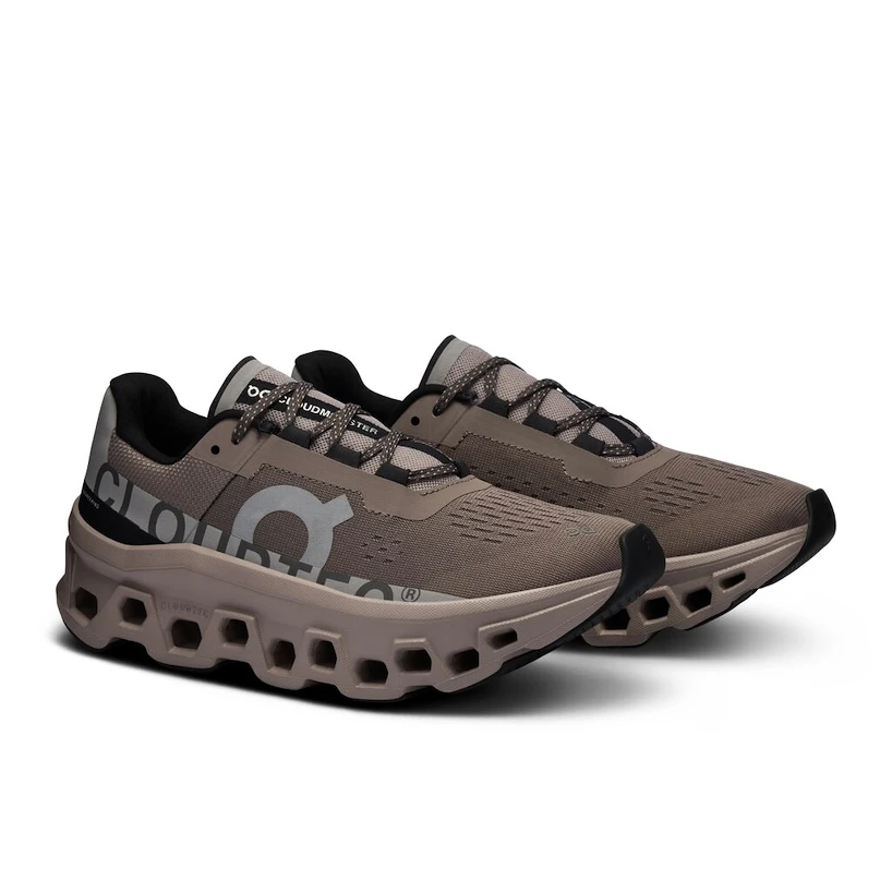 Dames hardloopschoenen On Cloudmonster Cinder/Fog  EUR 41