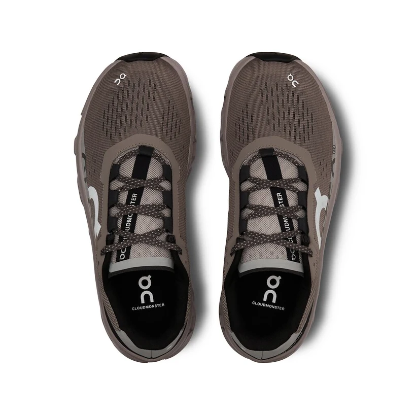 Dames hardloopschoenen On Cloudmonster Cinder/Fog  EUR 41