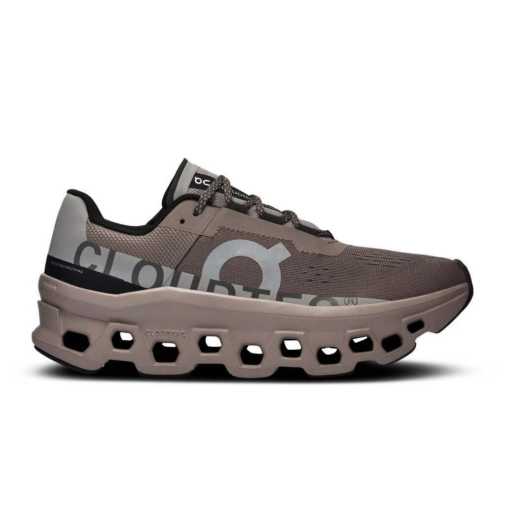 Dames hardloopschoenen On Cloudmonster Cinder/Fog  EUR 41