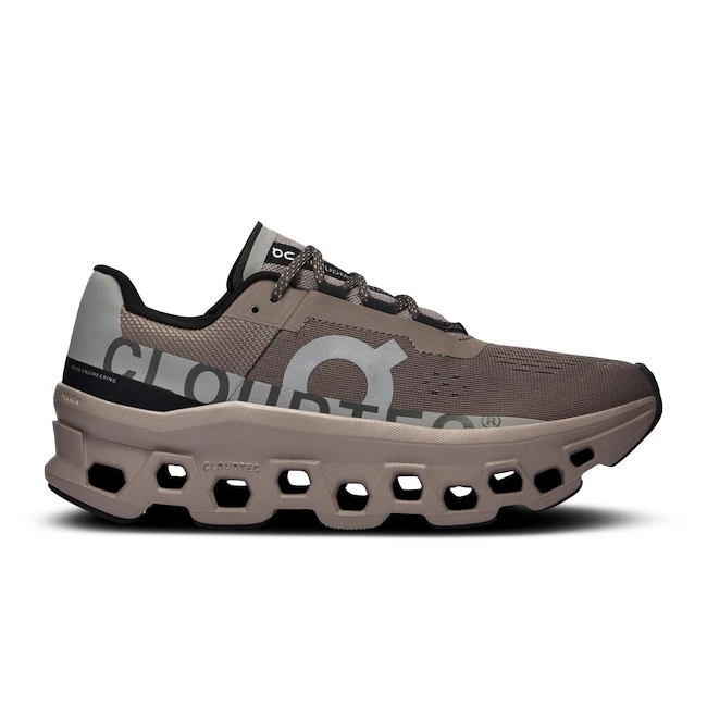 Dames hardloopschoenen On Cloudmonster Cinder/Fog  EUR 41