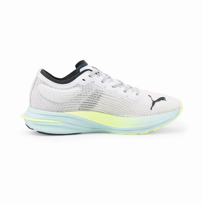 Przetestowano -  Dames hardloopschoenen Puma  Deviate Nitro White  EUR 40