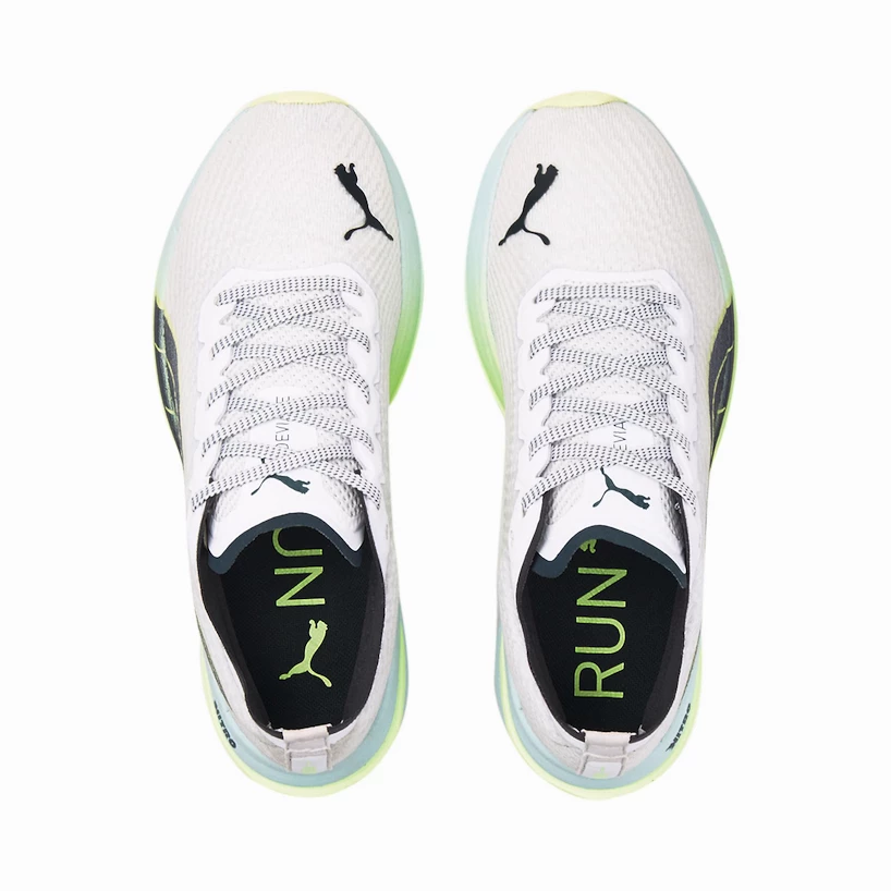 Przetestowano -  Dames hardloopschoenen Puma  Deviate Nitro White  EUR 40