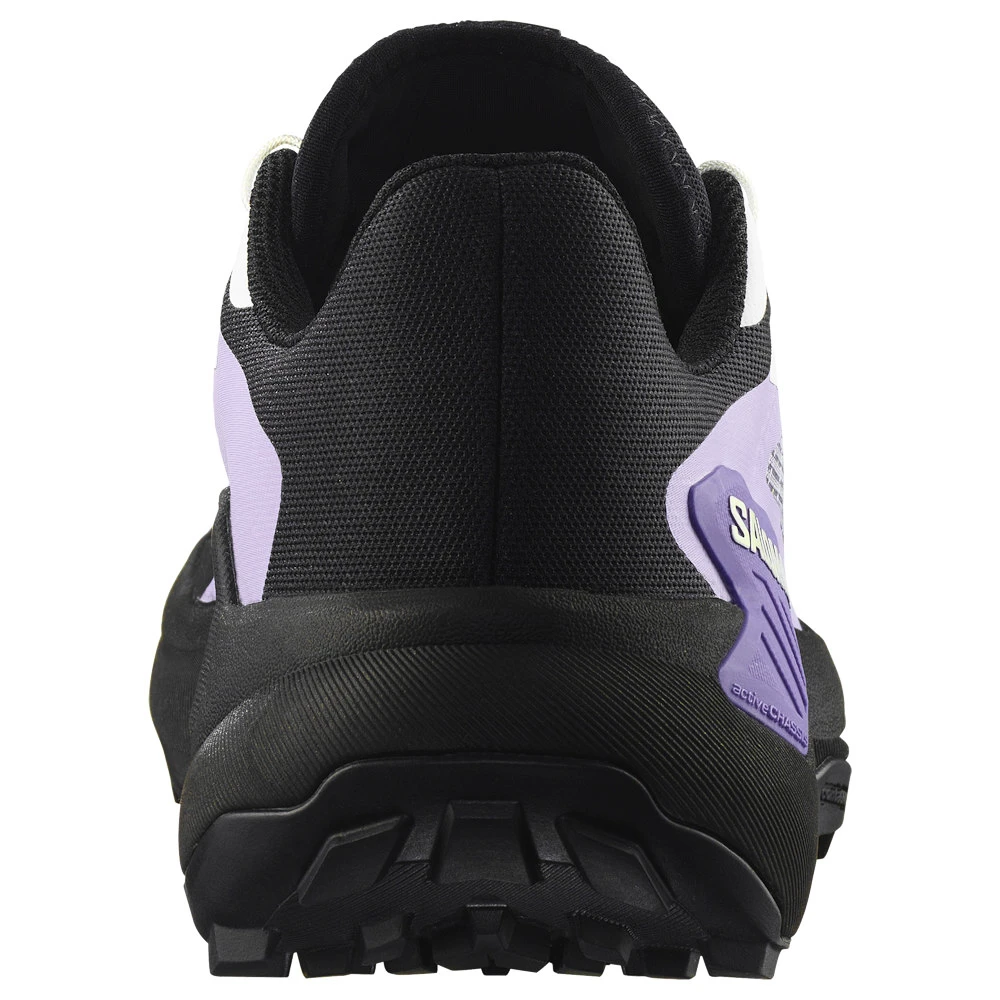 Dames hardloopschoenen Salomon Genesis Black/White/Liberty
