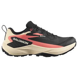 Dames hardloopschoenen Salomon Genesis Gore-Tex Black/Tender Peach/Fusion Coral
