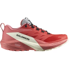 Dames hardloopschoenen Salomon Sense Ride 5 W Tea Rose / Fiery Red / Vanilla Ice
