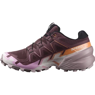 Dames hardloopschoenen Salomon Speedcross 6 Catawba Grape / Papaya / Deauville Mauve