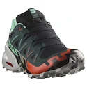 Dames hardloopschoenen Salomon Speedcross 6 Gore-Tex Black/Electric Green/Cherry Tomato