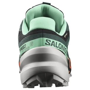 Dames hardloopschoenen Salomon Speedcross 6 Gore-Tex Black/Electric Green/Cherry Tomato