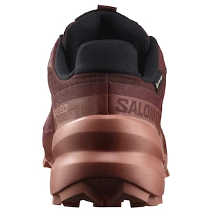 Dames hardloopschoenen Salomon Speedcross 6 Gore-Tex Rum Raisin/Barn Red/Canyon Clay