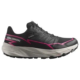 Dames hardloopschoenen Salomon Thundercross Gore-Tex Black/Black/Pink Glo