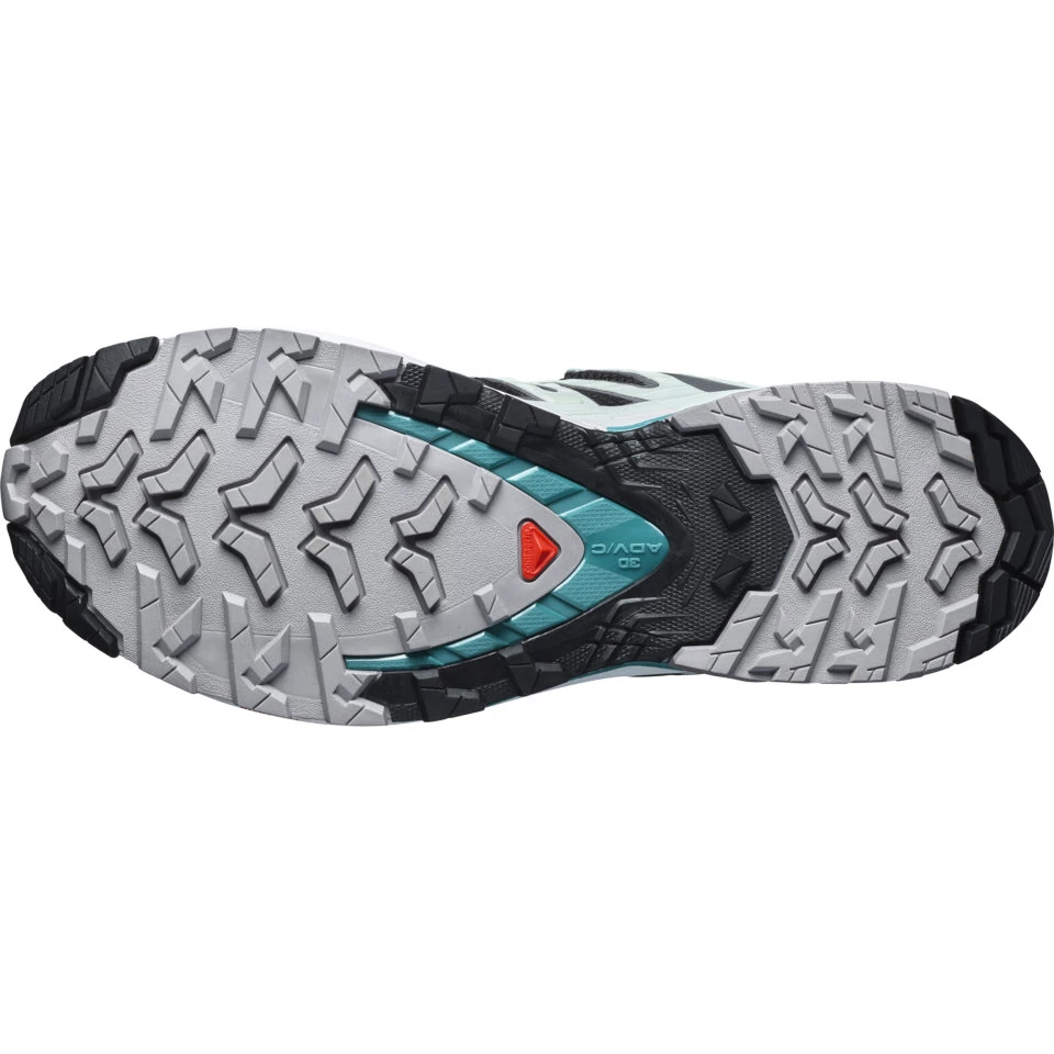 Dames hardloopschoenen Salomon XA Pro 3D V9 Gore-Tex Black/Bleached Aqua/Harbor Blue