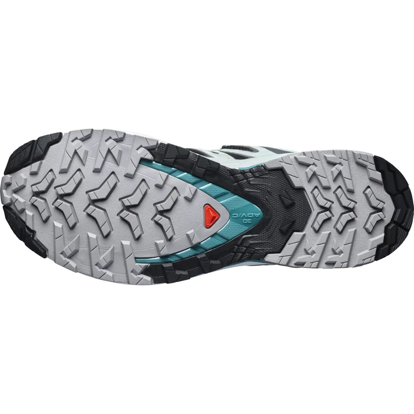 Dames hardloopschoenen Salomon XA Pro 3D V9 Gore-Tex Black/Bleached Aqua/Harbor Blue