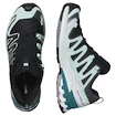 Dames hardloopschoenen Salomon Xa Pro 3D V9 Gore-Tex Black/Bleached Aqua/Harbor Blue