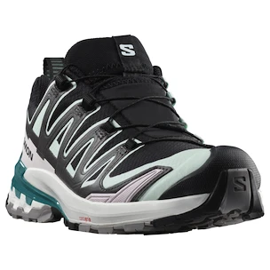 Dames hardloopschoenen Salomon Xa Pro 3D V9 Gore-Tex Black/Bleached Aqua/Harbor Blue