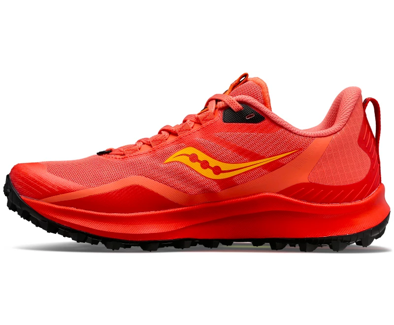 Dames hardloopschoenen Saucony  Peregrine Peregrine 12 Coral/Redrock