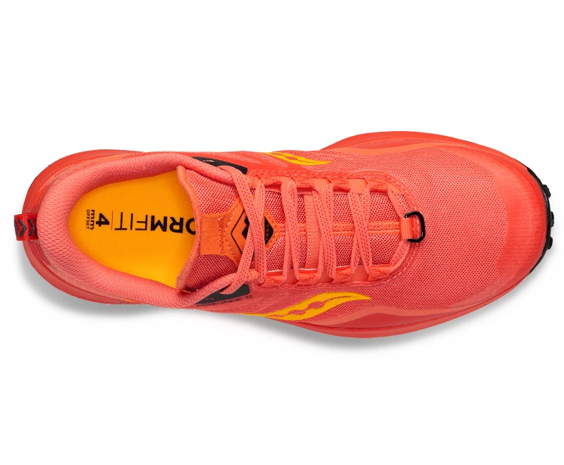 Dames hardloopschoenen Saucony  Peregrine Peregrine 12 Coral/Redrock