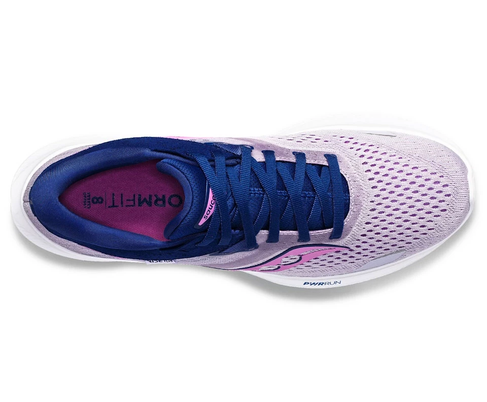 Dames hardloopschoenen Saucony  Ride 16 Mauve/Indigo