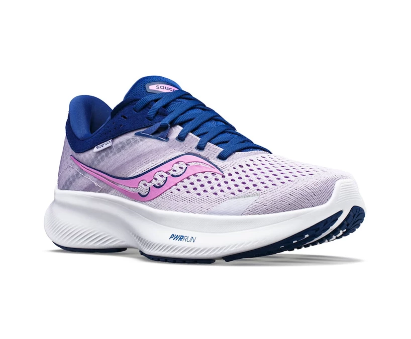 Dames hardloopschoenen Saucony  Ride 16 Mauve/Indigo