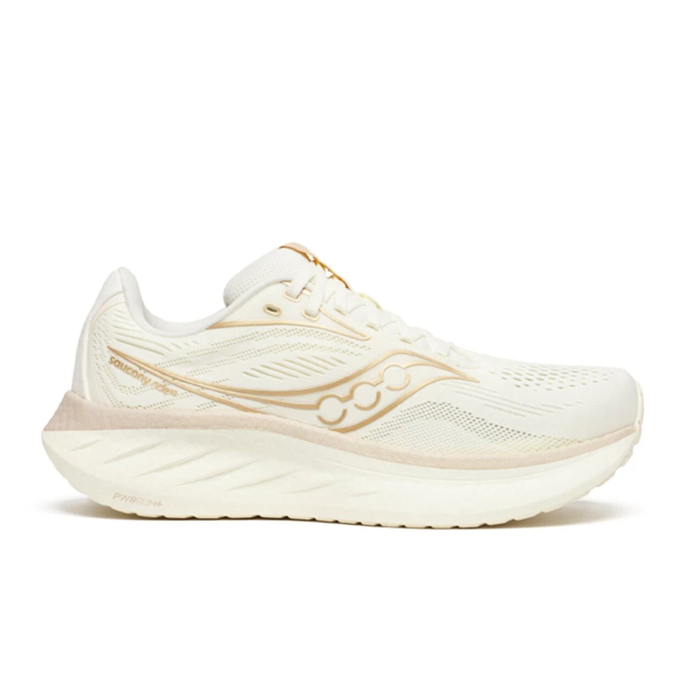 Dames hardloopschoenen Saucony  Ride 18 Vanilla