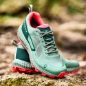 Dames hardloopschoenen Scott  Supertrac 3 GTX Frost Green/Coral Pink