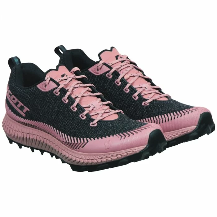 Dames hardloopschoenen Scott  Supertrac Ultra RC black/crystal pink  EUR 38