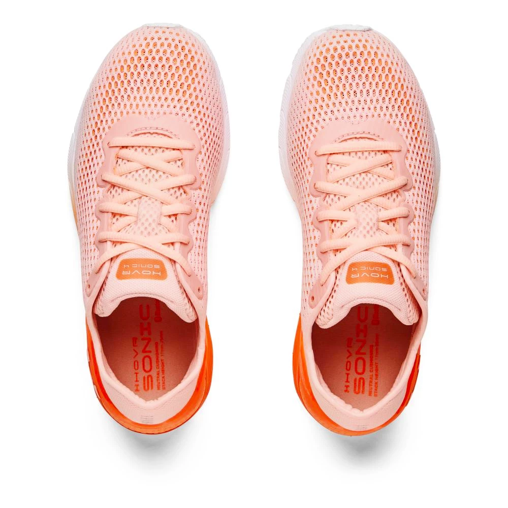 Dames hardloopschoenen Under Armour HOVR Sonic 4 Pink