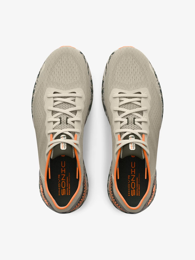 Dames hardloopschoenen Under Armour HOVR Sonic 6 Camo-WHT