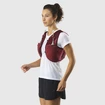 Dames hardloopvest Salomon  Skin 8 Set Earth Red/Cabernet