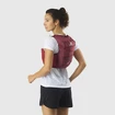 Dames hardloopvest Salomon  Skin 8 Set Earth Red/Cabernet