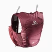 Dames hardloopvest Salomon  Skin 8 Set Earth Red/Cabernet