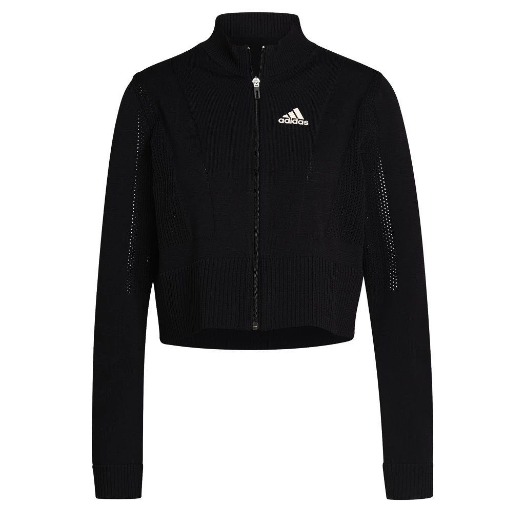 Dames hoodie adidas  Tennis Primeknit Jacket Primeblue Aeroready Black