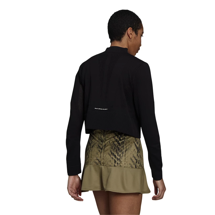 Dames hoodie adidas  Tennis Primeknit Jacket Primeblue Aeroready Black