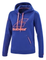 Dames hoodie Babolat  Exercise Hood Sweat Estate Blue