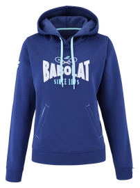 Dames hoodie Babolat Exercise Hood Sweat Women Estate Blue